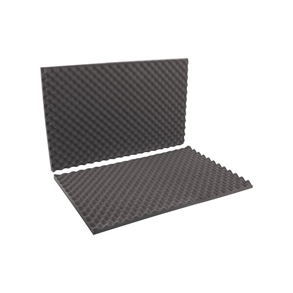 Bsc Preferred 24 x 36 x 2'' Charcoal Convoluted Foam Sets, 9PK BUY00015283 - main